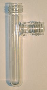 GL18-Reagenzglas mit seitlichem Ansatz GL18